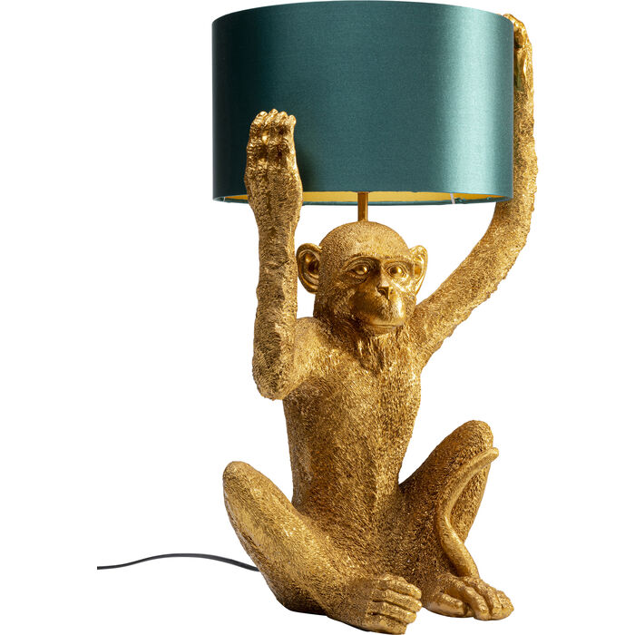 Monkey Holding Table Lamp
