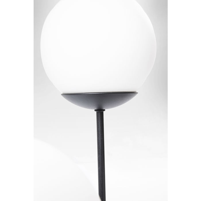 Matt Black Five Balls Floor Lamp
