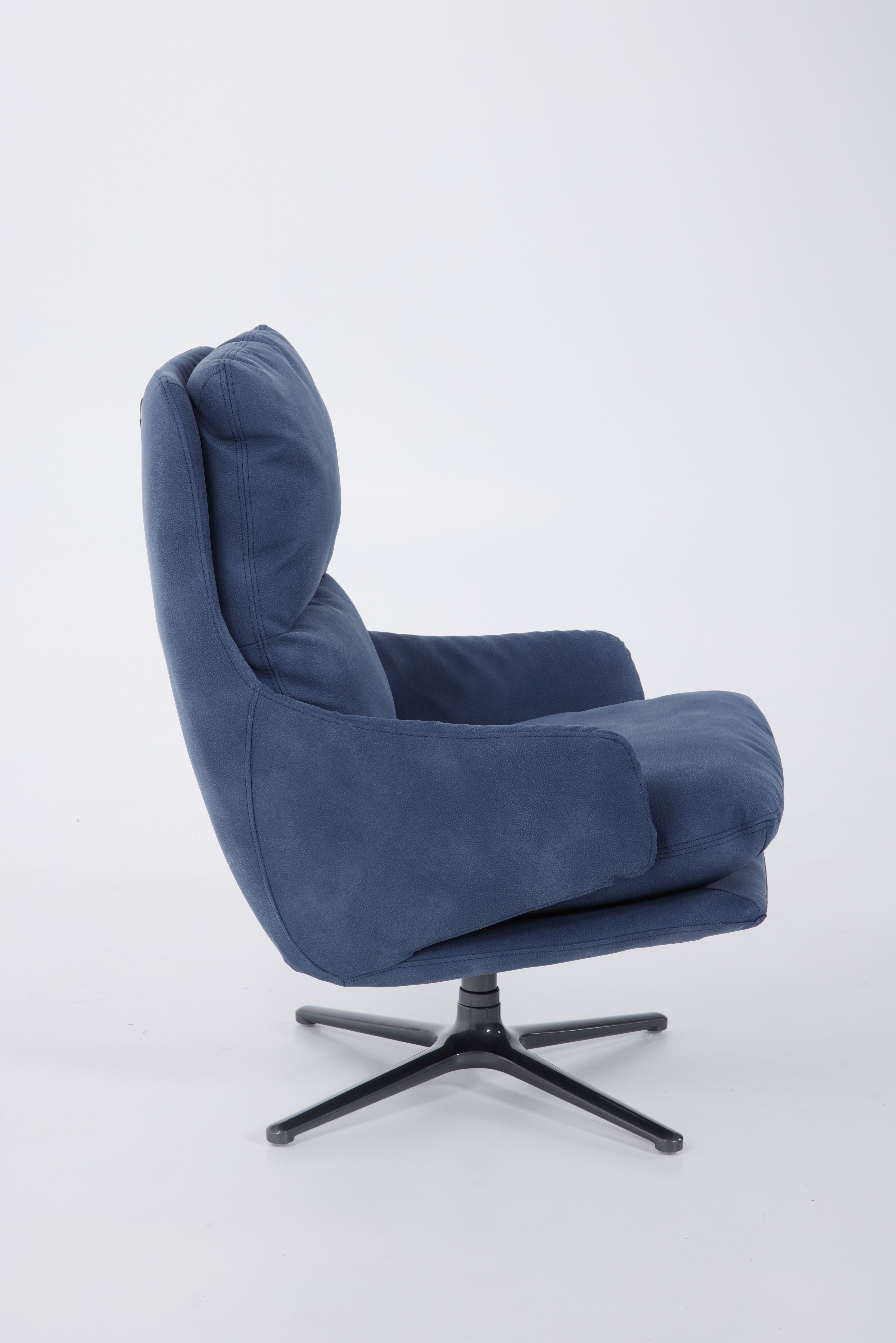 Compton Swivel Chair Navy