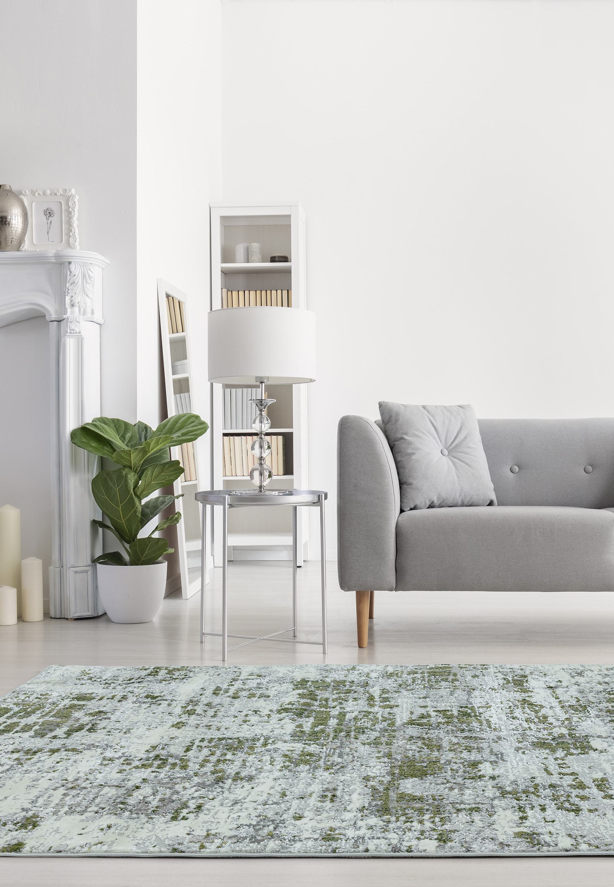 Orion Rug OR08 Abstract Green