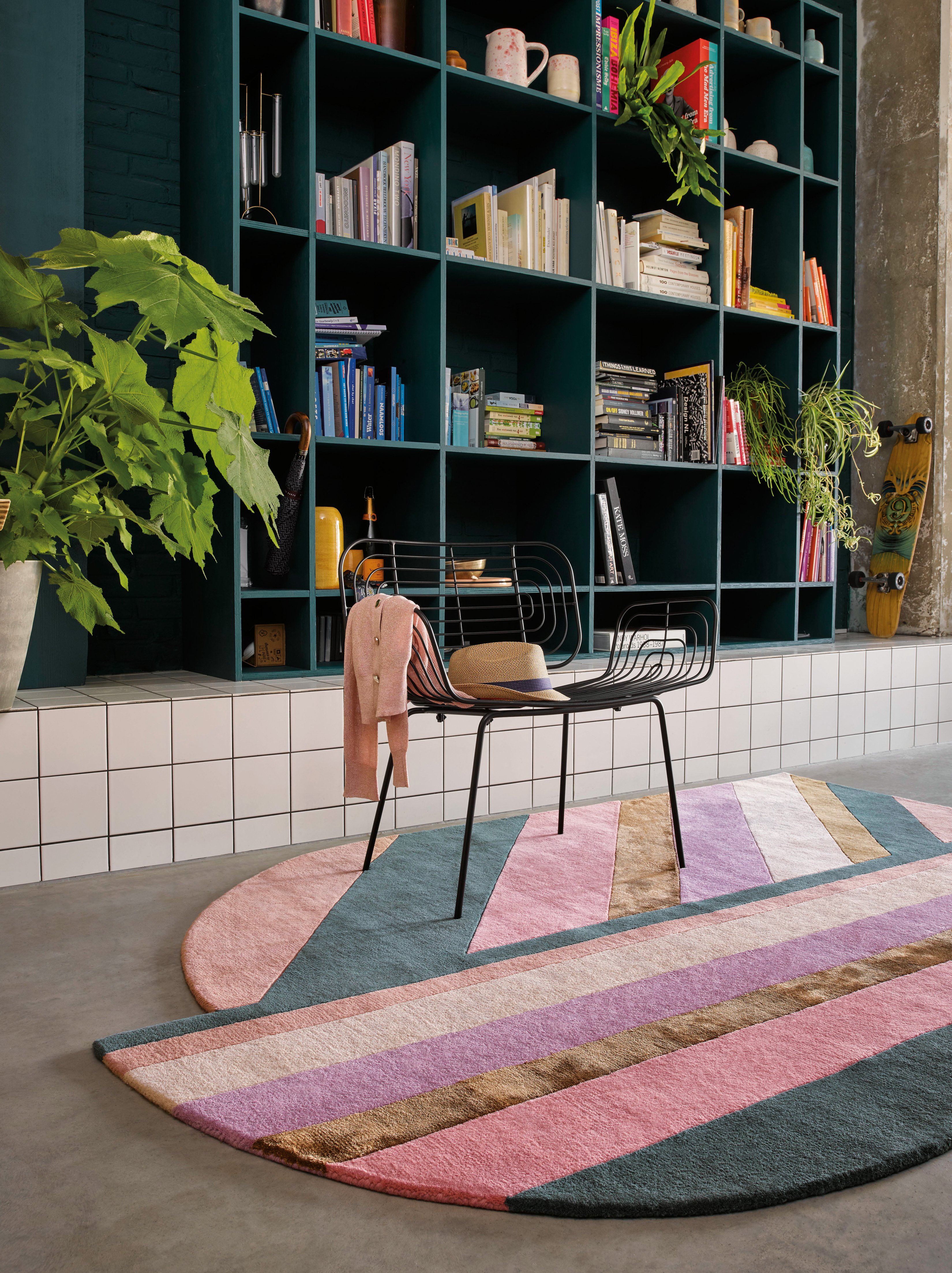 Jardin Rug Pink