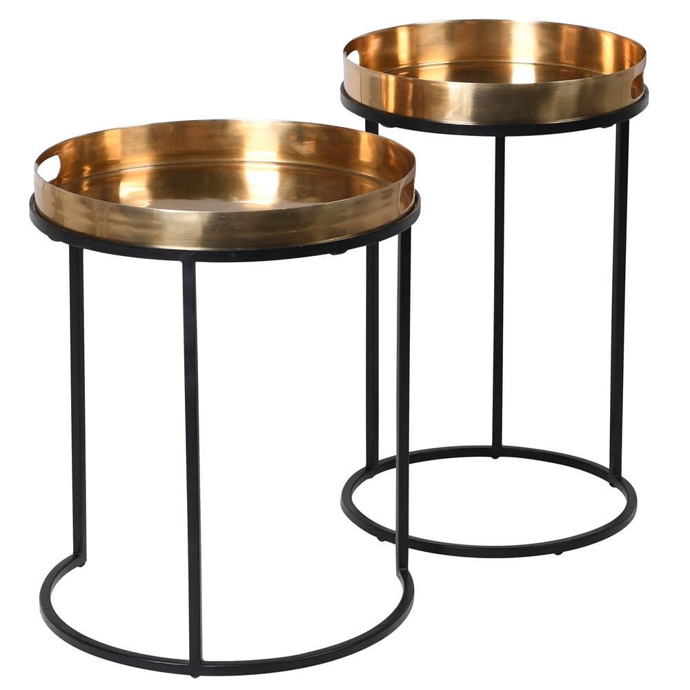 Brass Nest of Tables