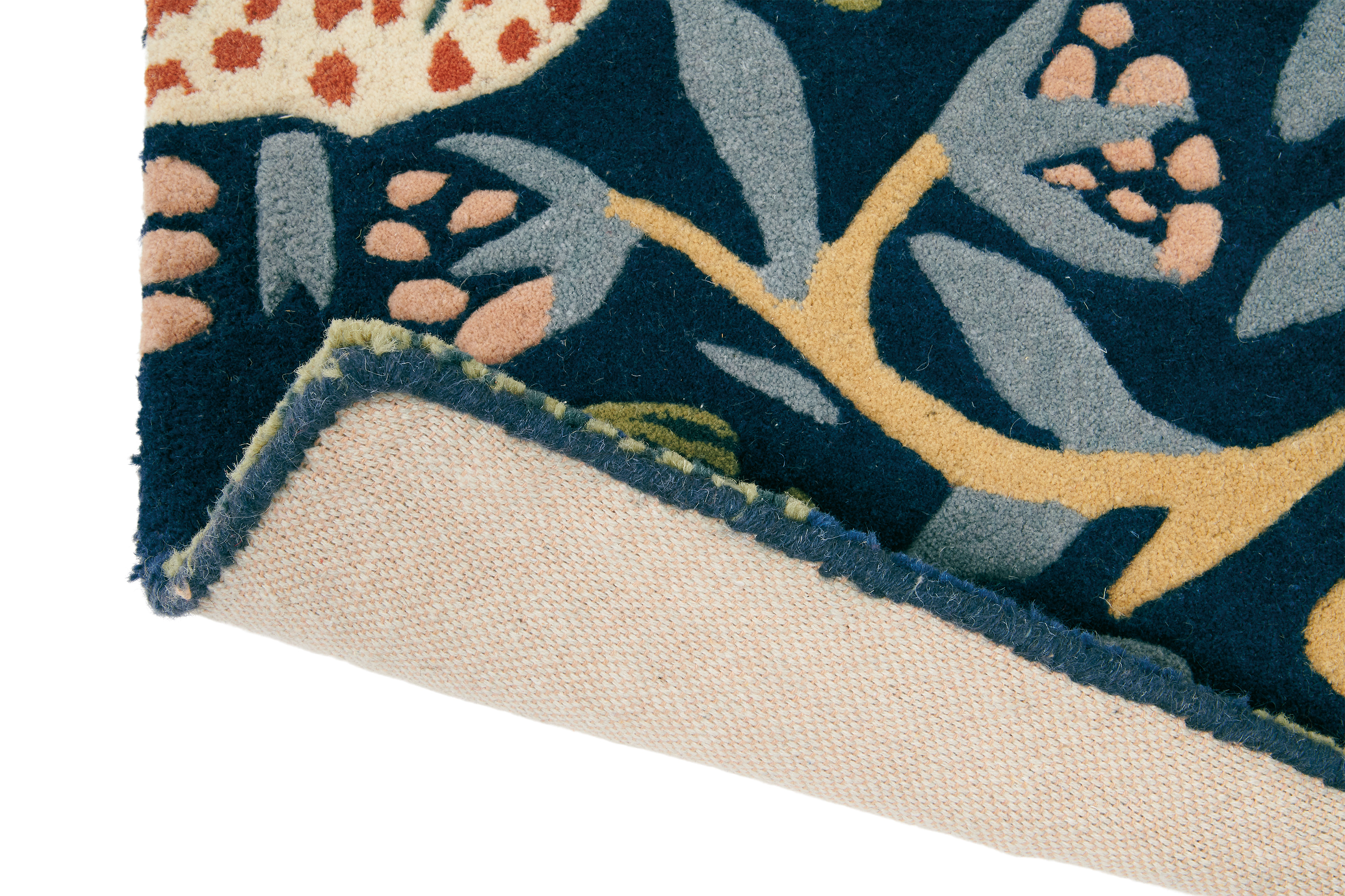 Strawberry Thief Rug Indigo