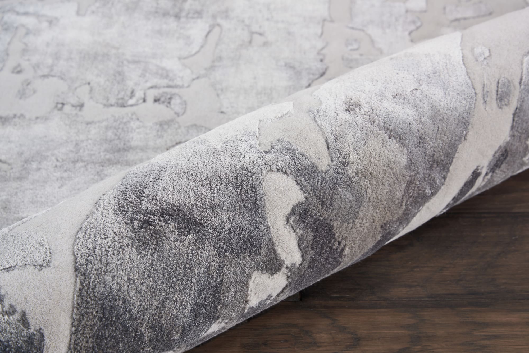 Prismatic Rug PRS12 Silver Grey