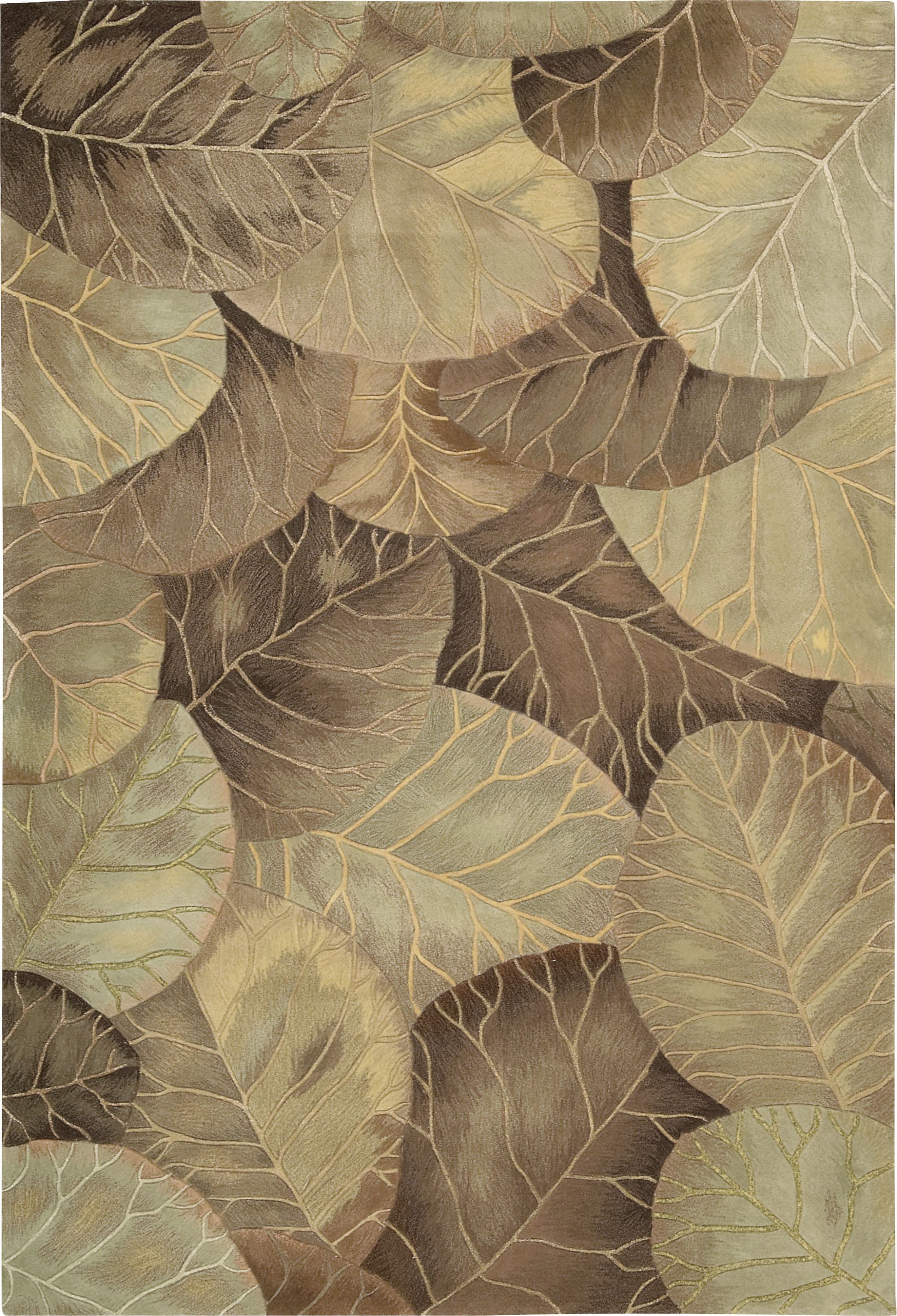 Tropics Rug TS12 Brown/Green