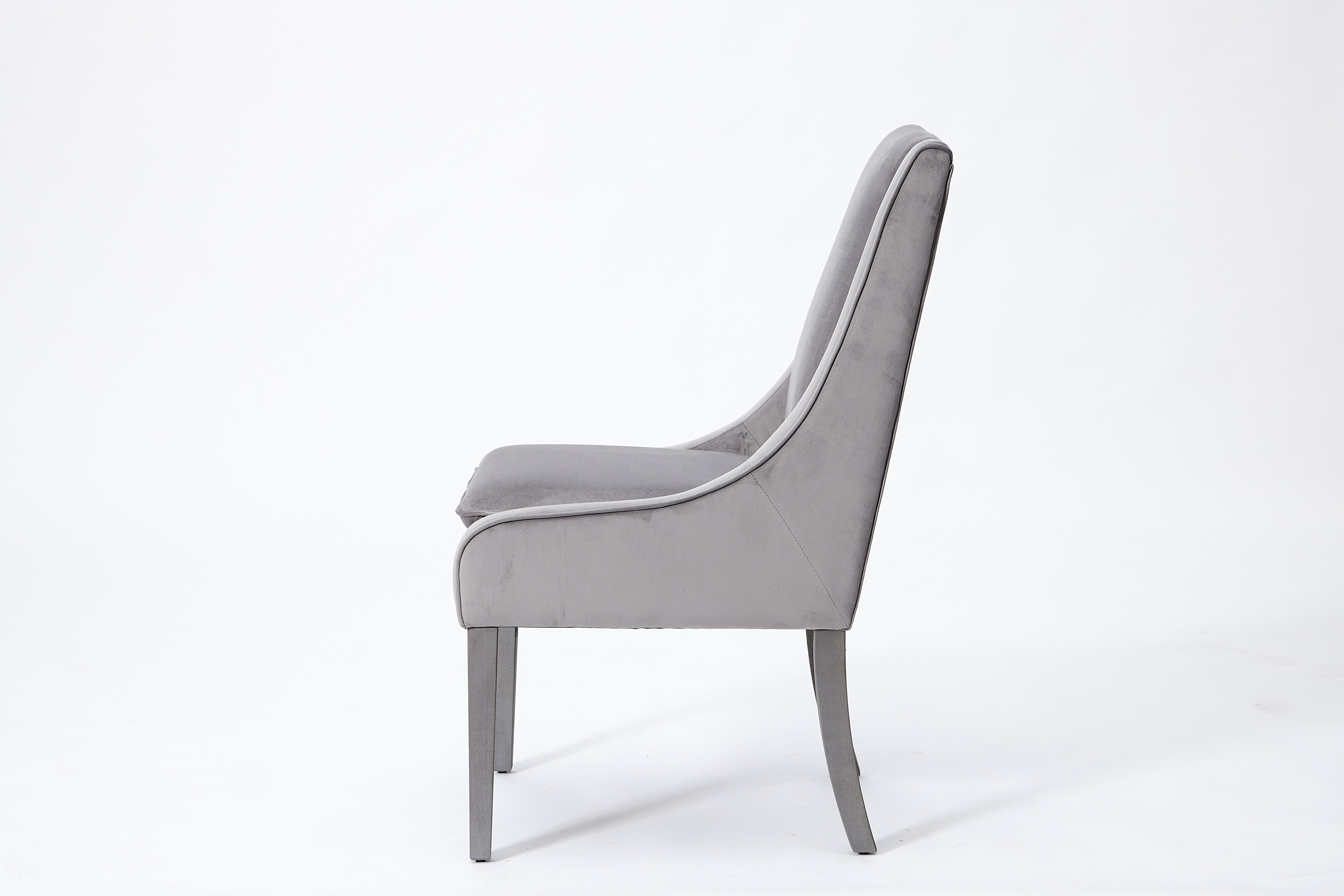 Miller Dining Chair Grey & Grey Leg