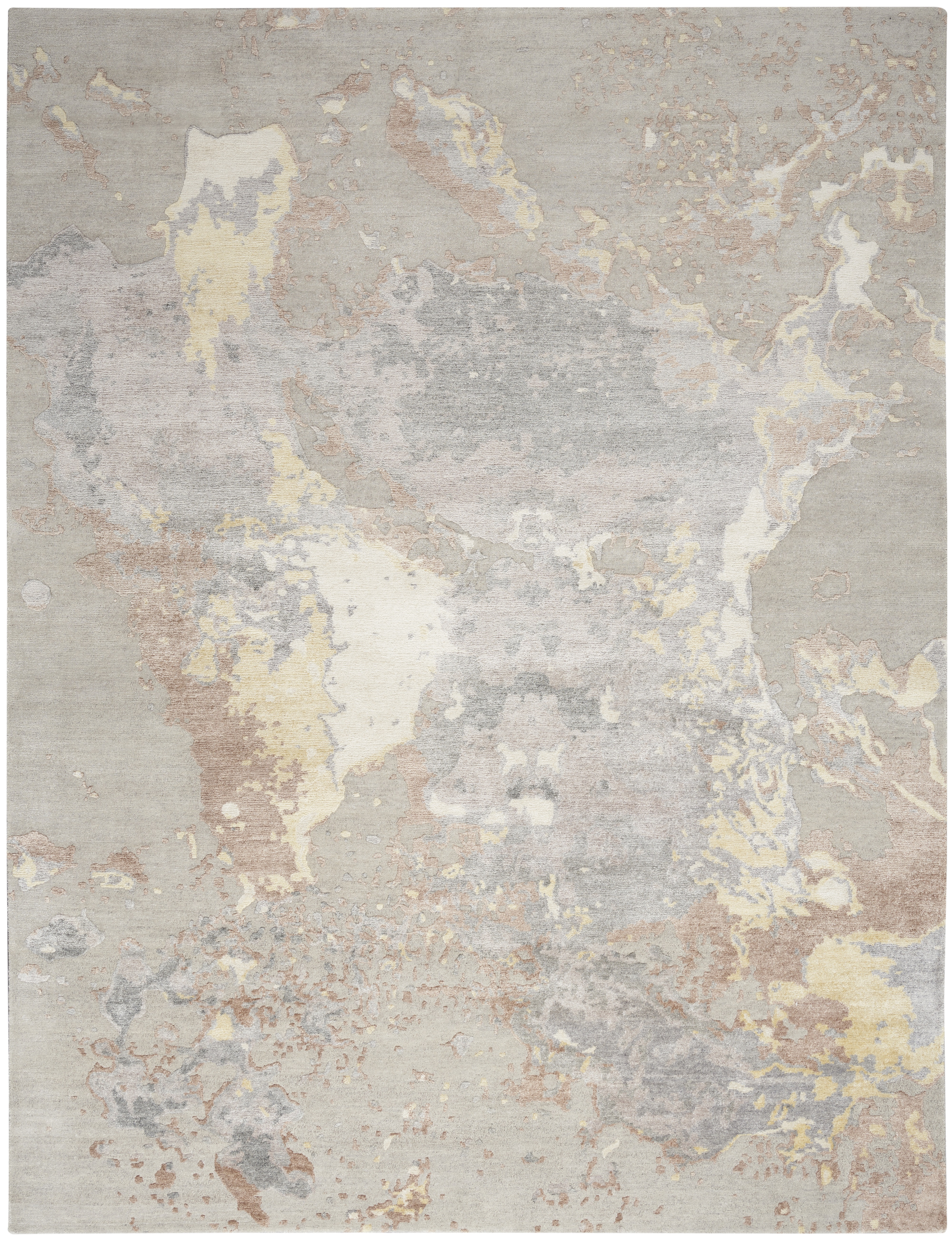 Silk Shadows SHA20 Silver Rug