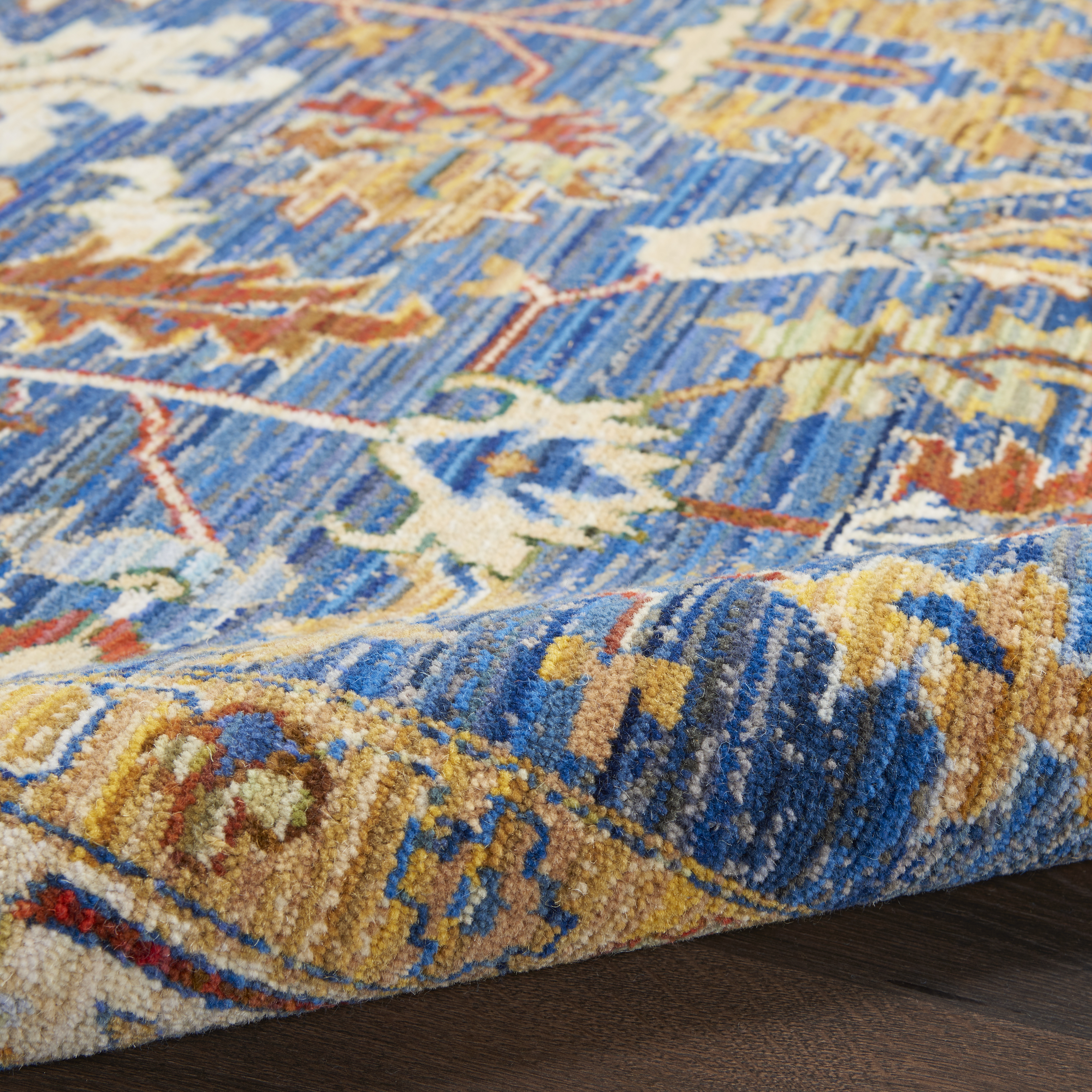 Majestic Denim Blue Rug