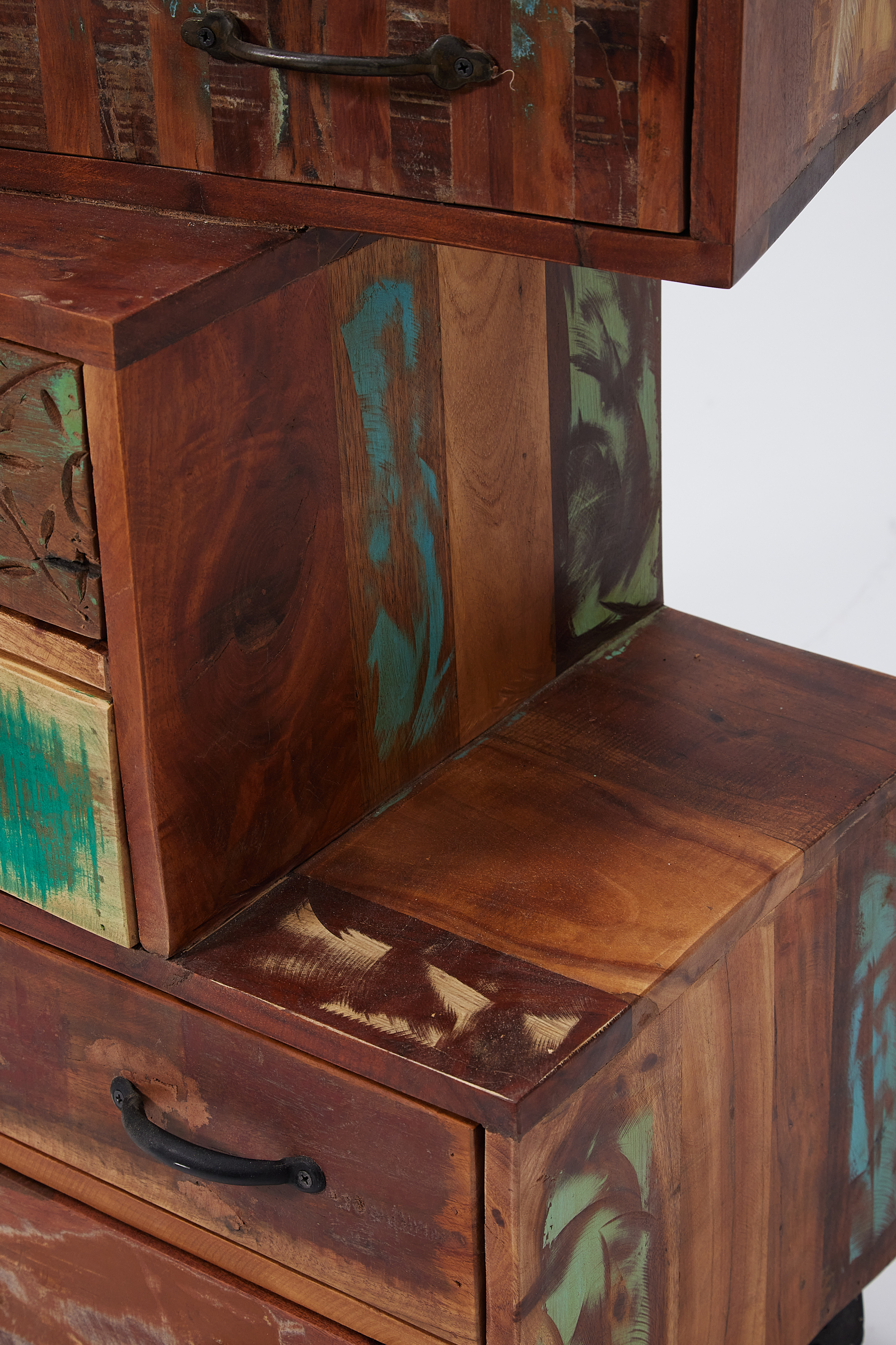 Shimla Upcycled 6 Drawer Storage Chest