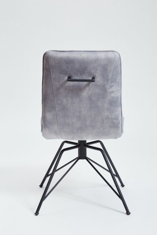 Tietro 140-200cm Extend Dining Table and 4 Grey Carter Dining Chairs - Bundle Deal