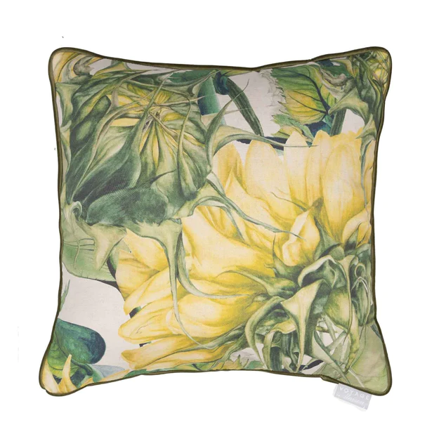 Marie Burke Easton Fern Square Cushion