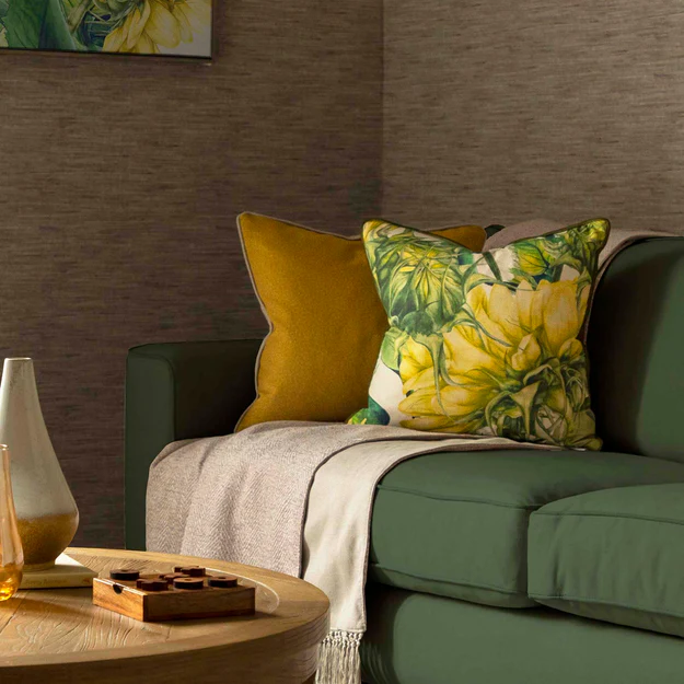 Marie Burke Easton Fern Square Cushion