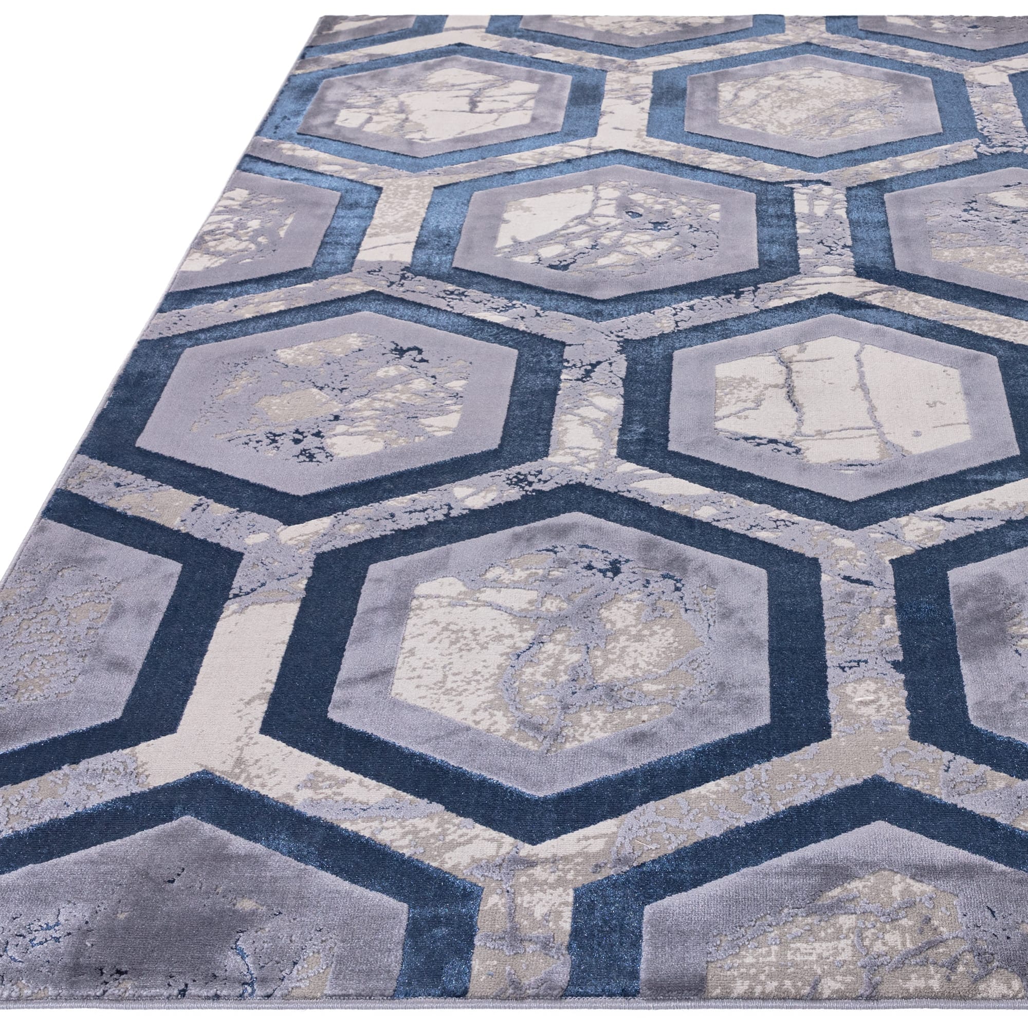 Aurora Rug Hexagon AU19