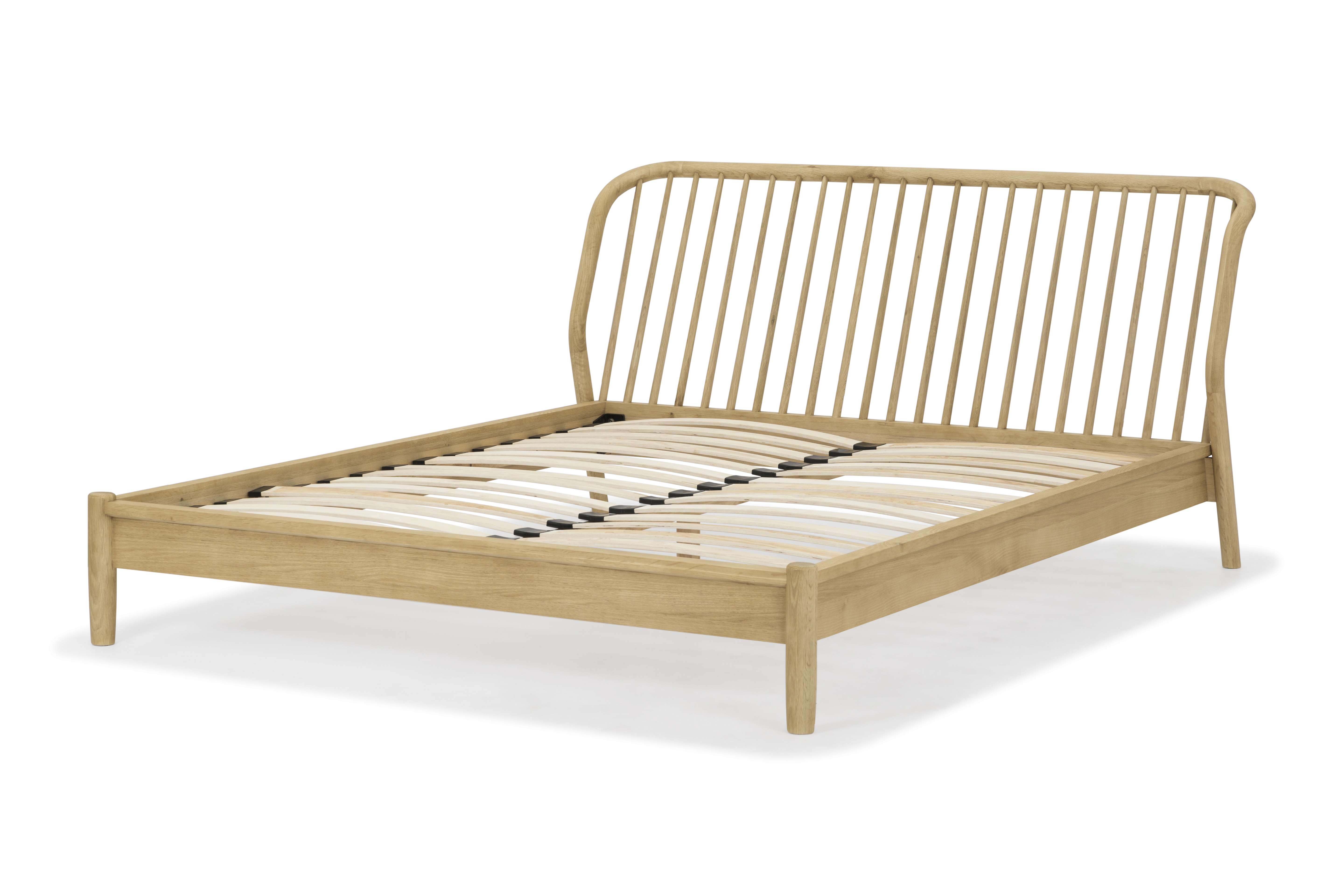Malmo Natural Oak Bed Frame