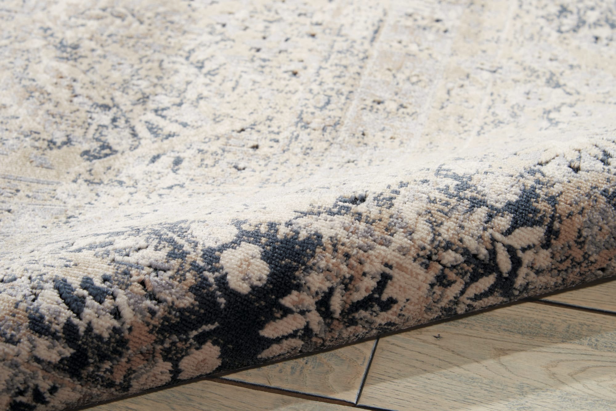 Malta Rug MAI01 Ivory/Blue