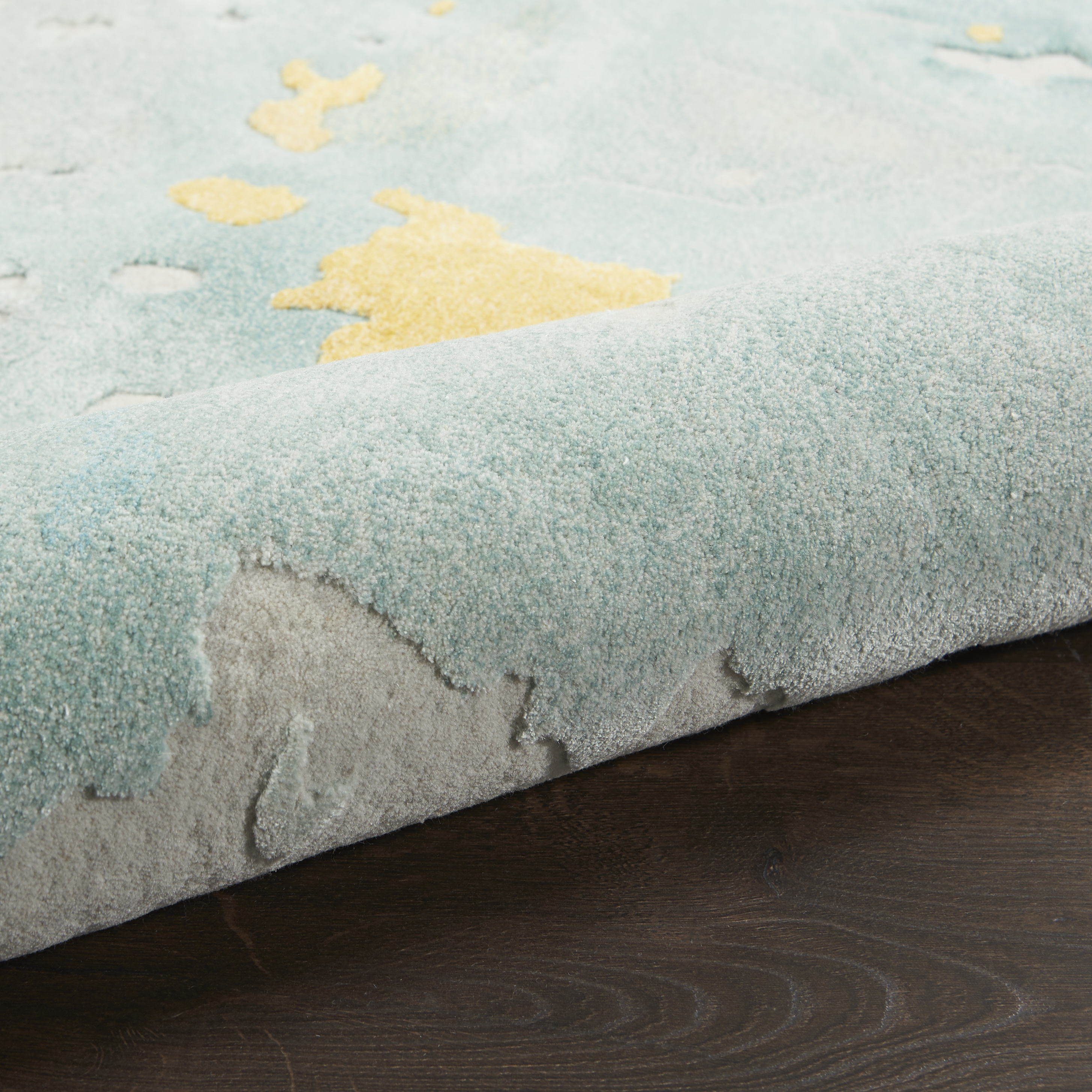 Prismatic Rug PRS26 Seafoam Gold