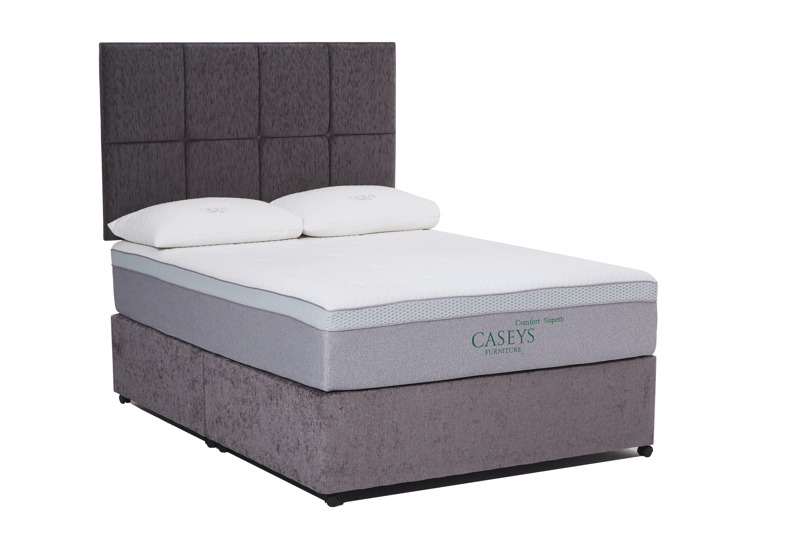 Caseys Comfort Superb 5ft Mattress and Divan