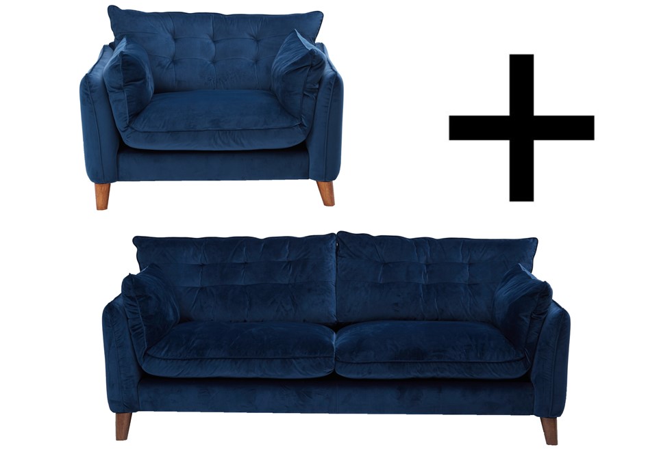 Tobias 3 Seater and Chair Bundle