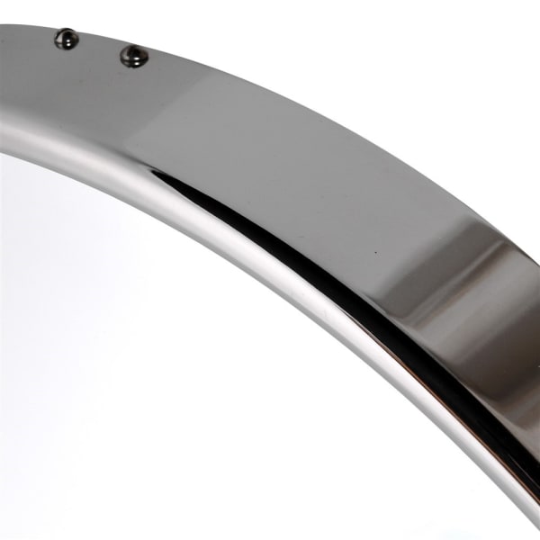 Round Steel Wall Mirror