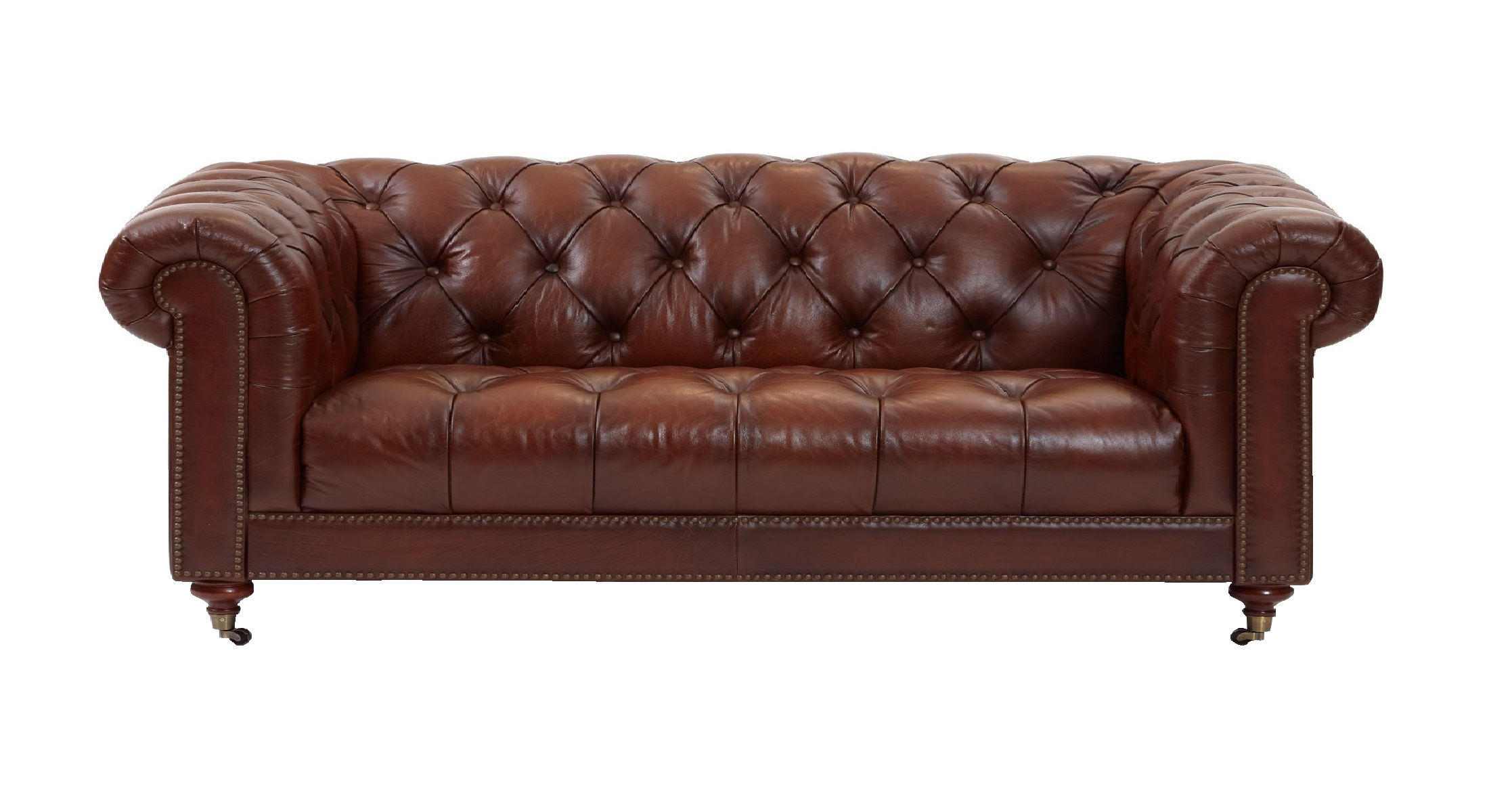 3 seater leather couch