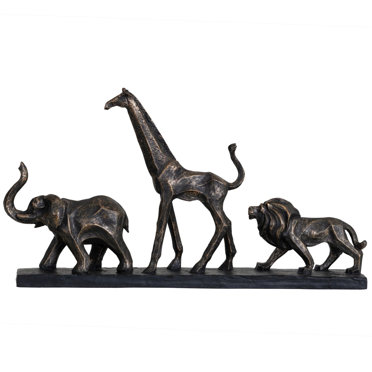 Bronze Safari Sculpture