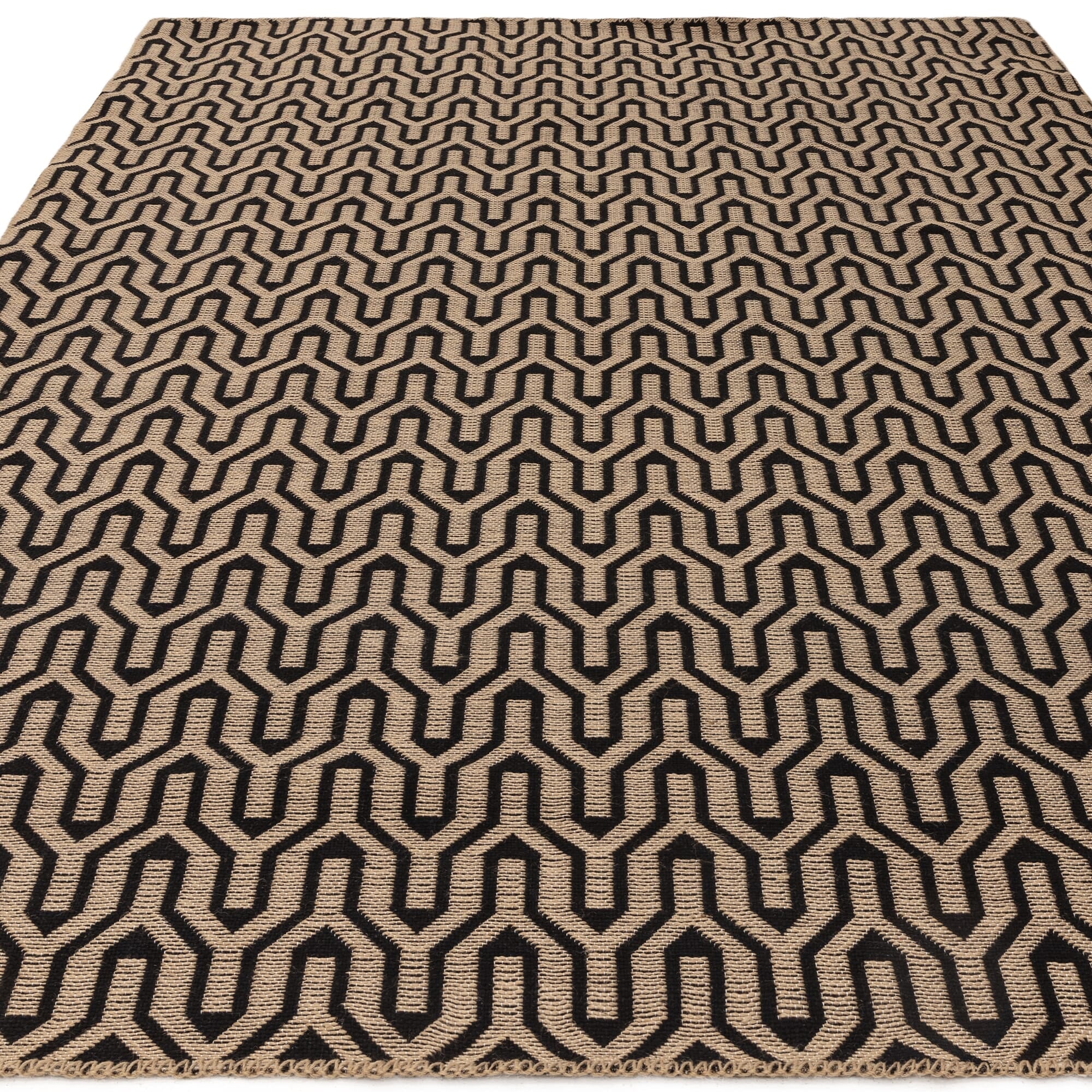 Global Rug Black Lattice