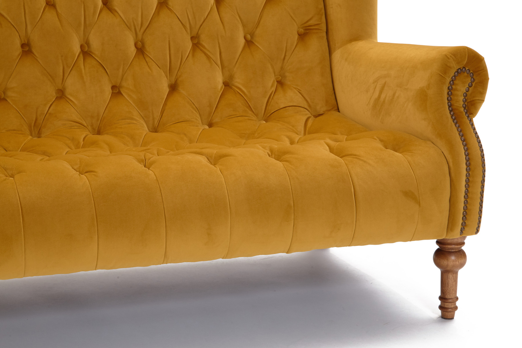 Theo 2 Seater Sofa Tumeric