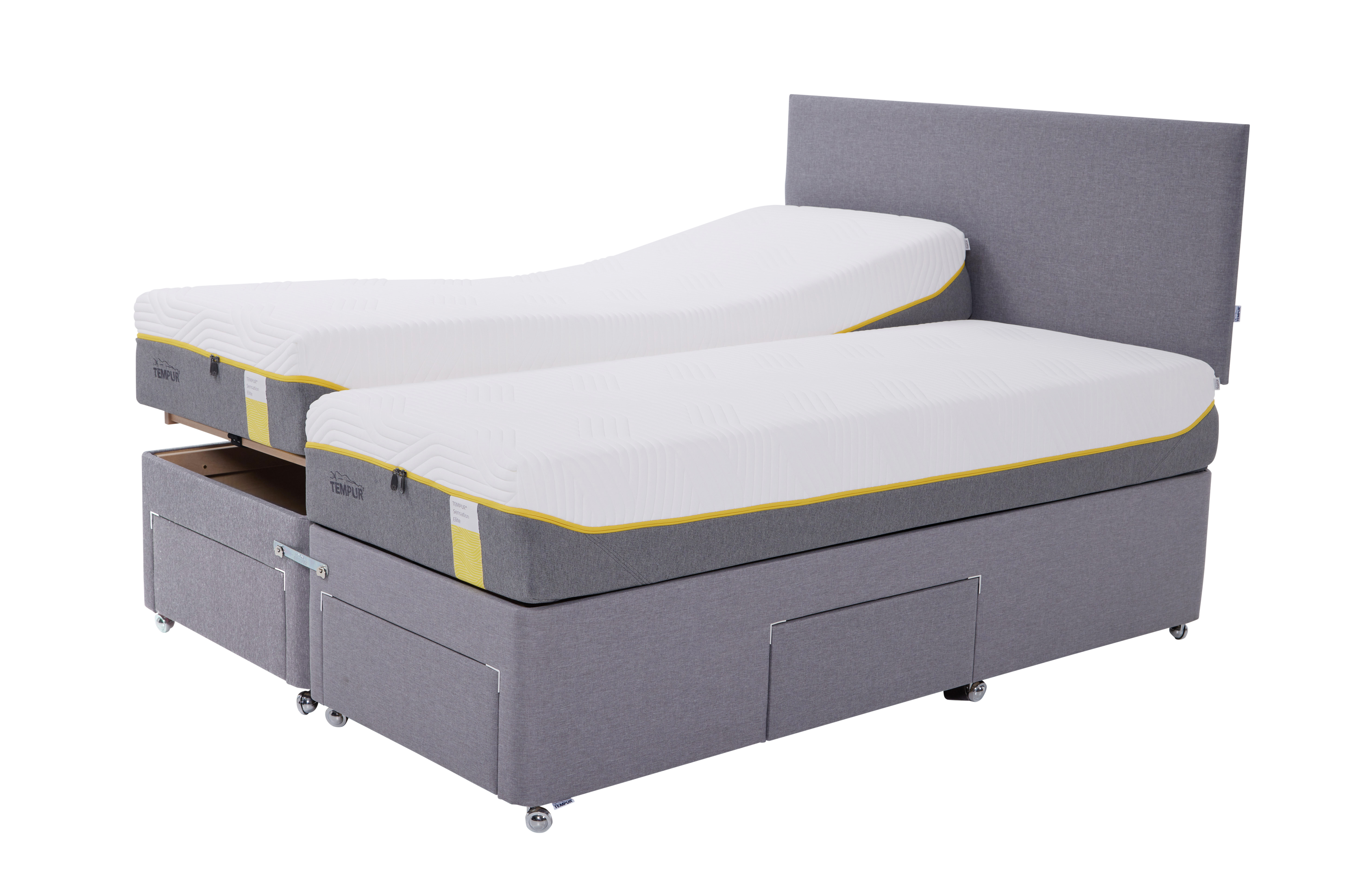 Avebury Adjustable Divan, Mattress & Headboard