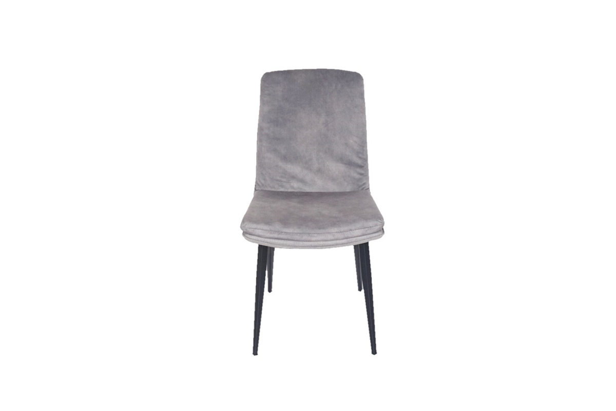 Toby Grey Velvet Dining Chair