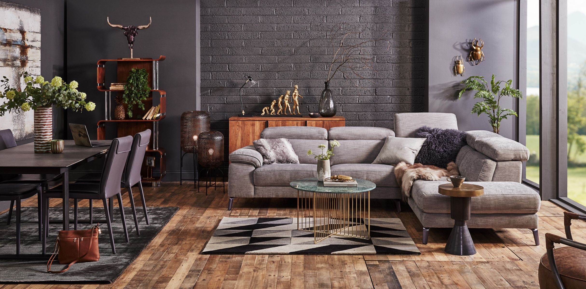 Fulton RHF Corner Sofa