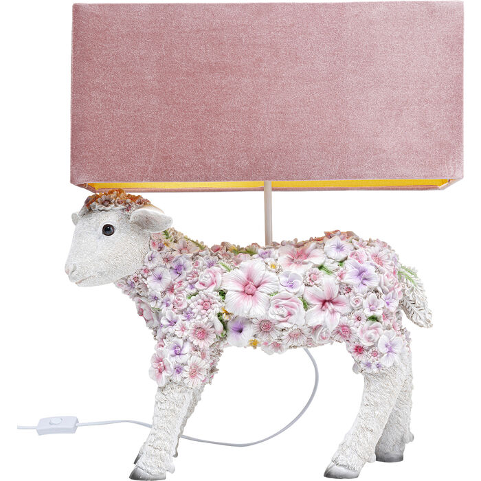 Sheep Flower Table Lamp