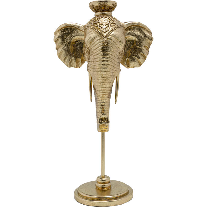 Gold Elephant Head