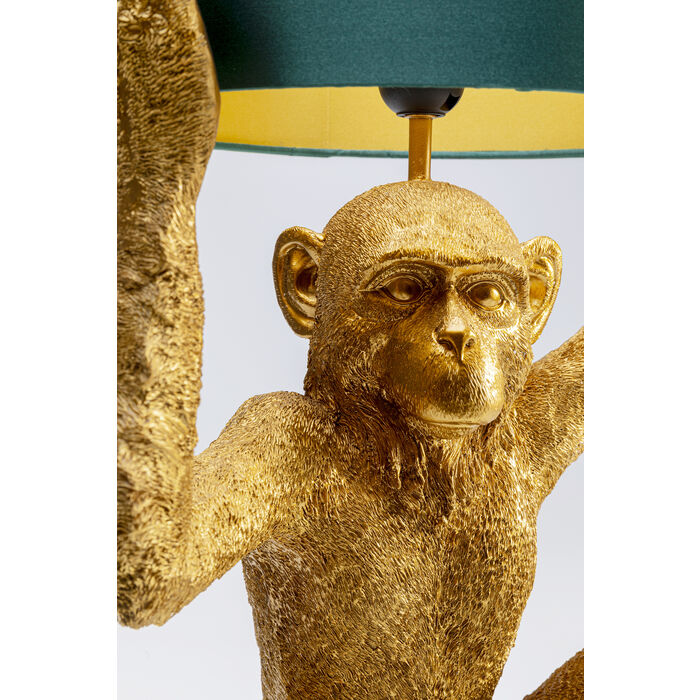 Monkey Holding Table Lamp