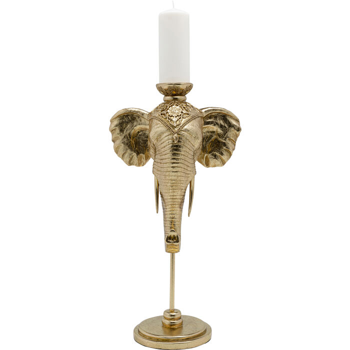 Gold Elephant Head