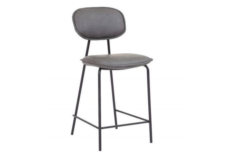 Logan Grey Bar Stool