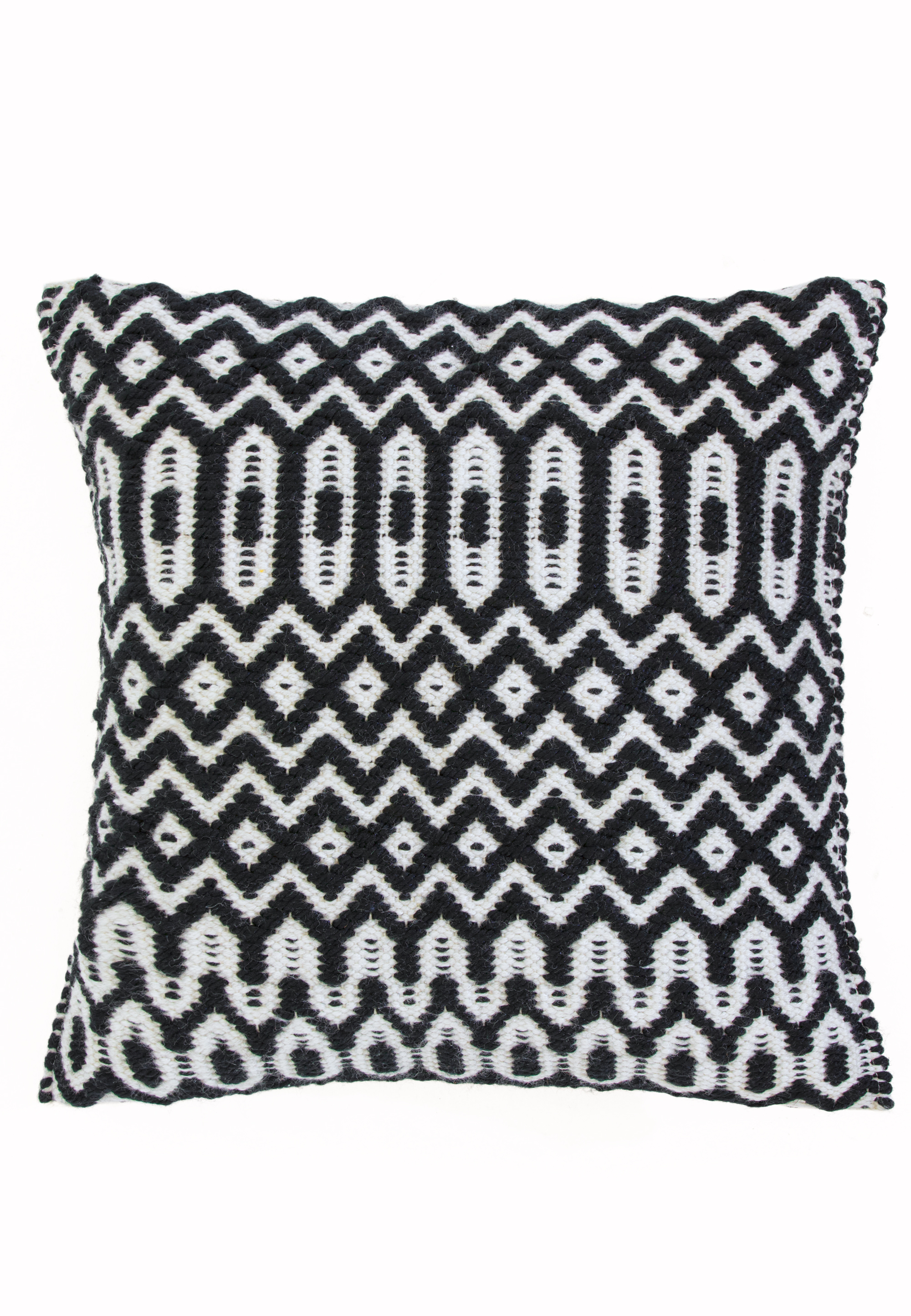 Natural Weaves Black Cushion