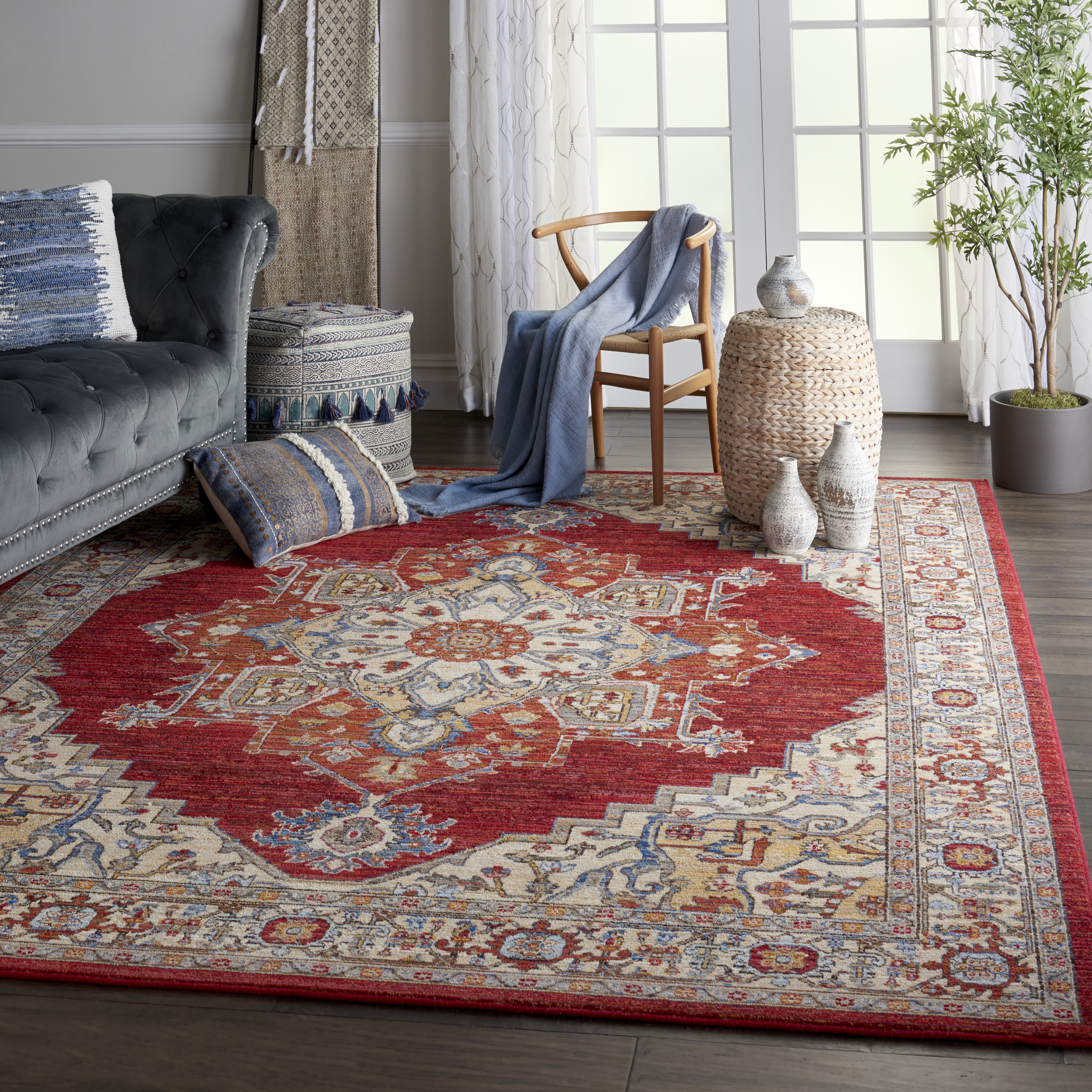 Majestic MST05 Rug Red