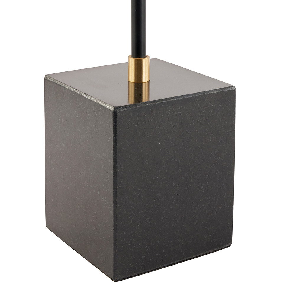 Mayfair Matte Black Domed Table Lamp