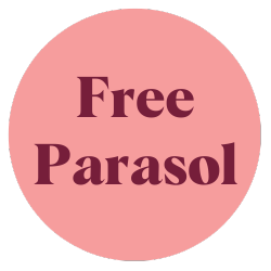 Free Parasol & Free Delivery