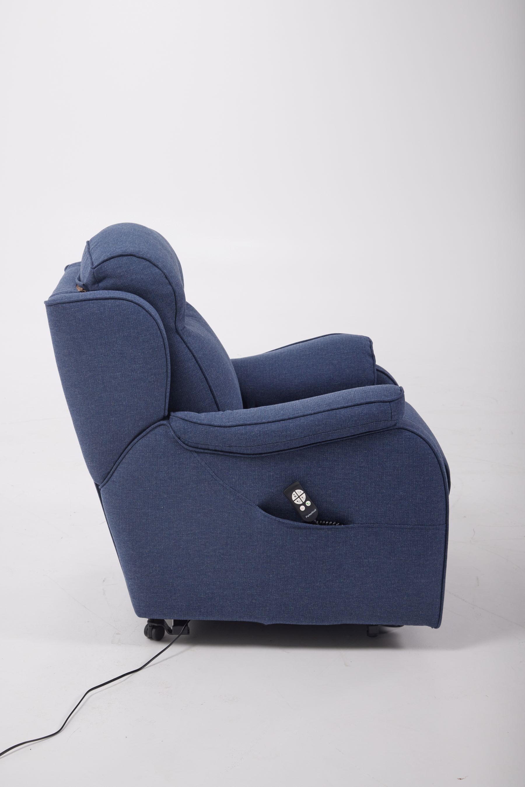 Parker Knoll Boston Rise and Recline Armchair Farland Navy