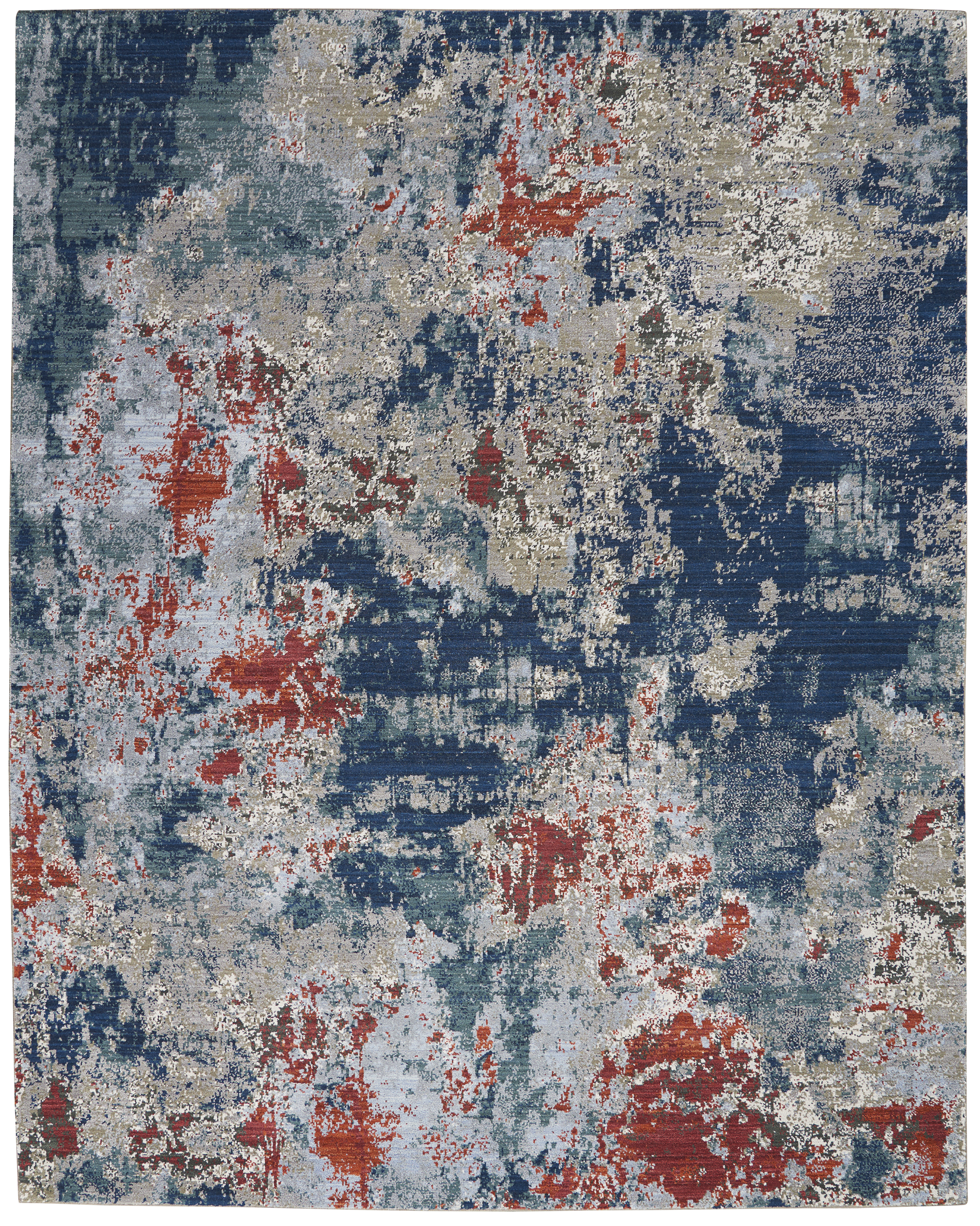 Artworks ATW01 Navy Brick Rug