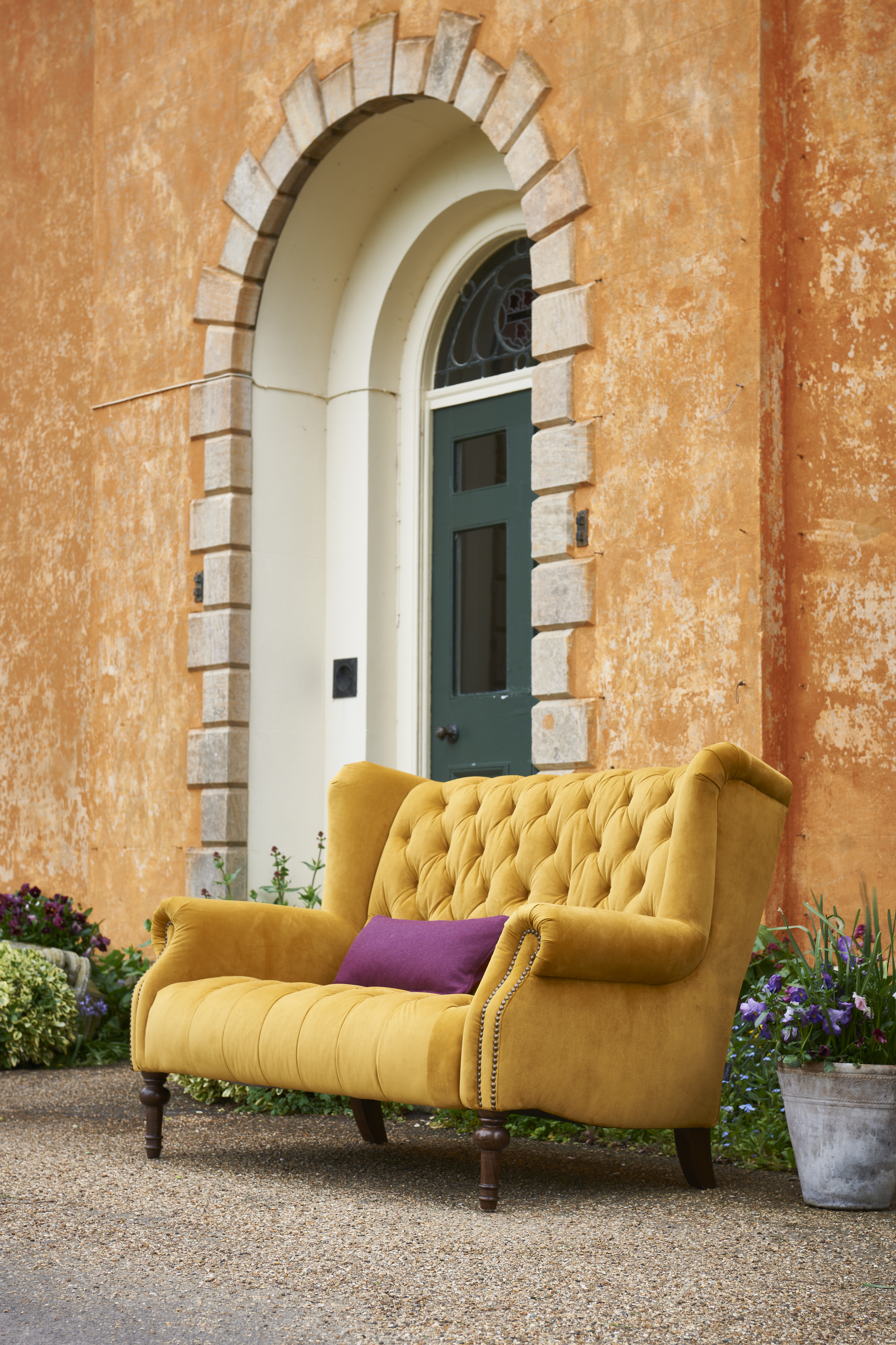 Theo 2 Seater Sofa Tumeric