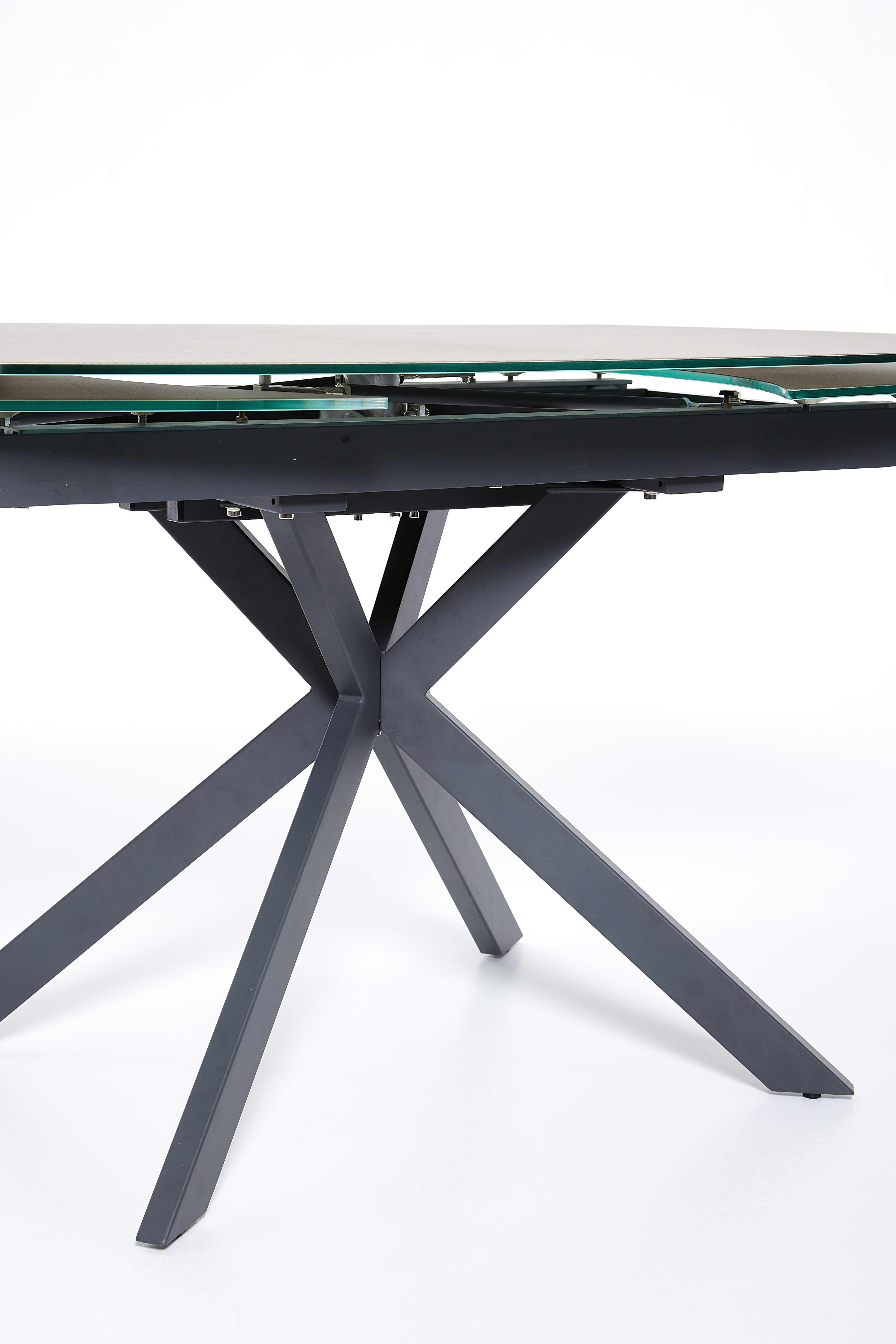 Tietro 140-200cm Extend Dining Table and 4 Grey Carter Dining Chairs - Bundle Deal