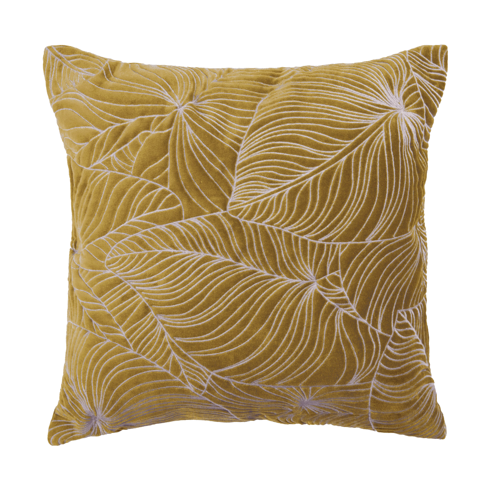 Taro Mustard Cushion