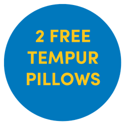 Summer Sale 2 Free Tempur Pillows