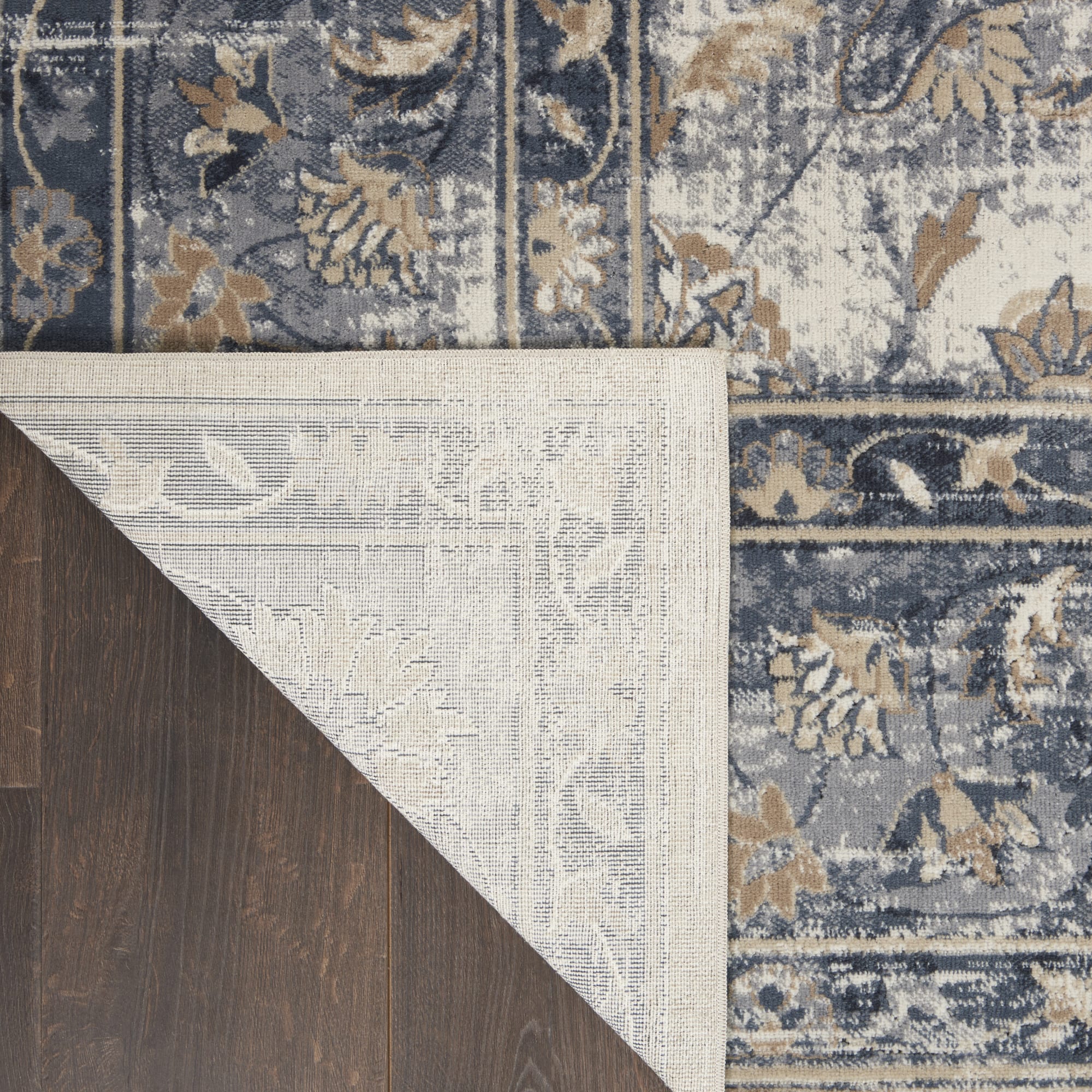 Malta Rug MAI13 Blue Ivory