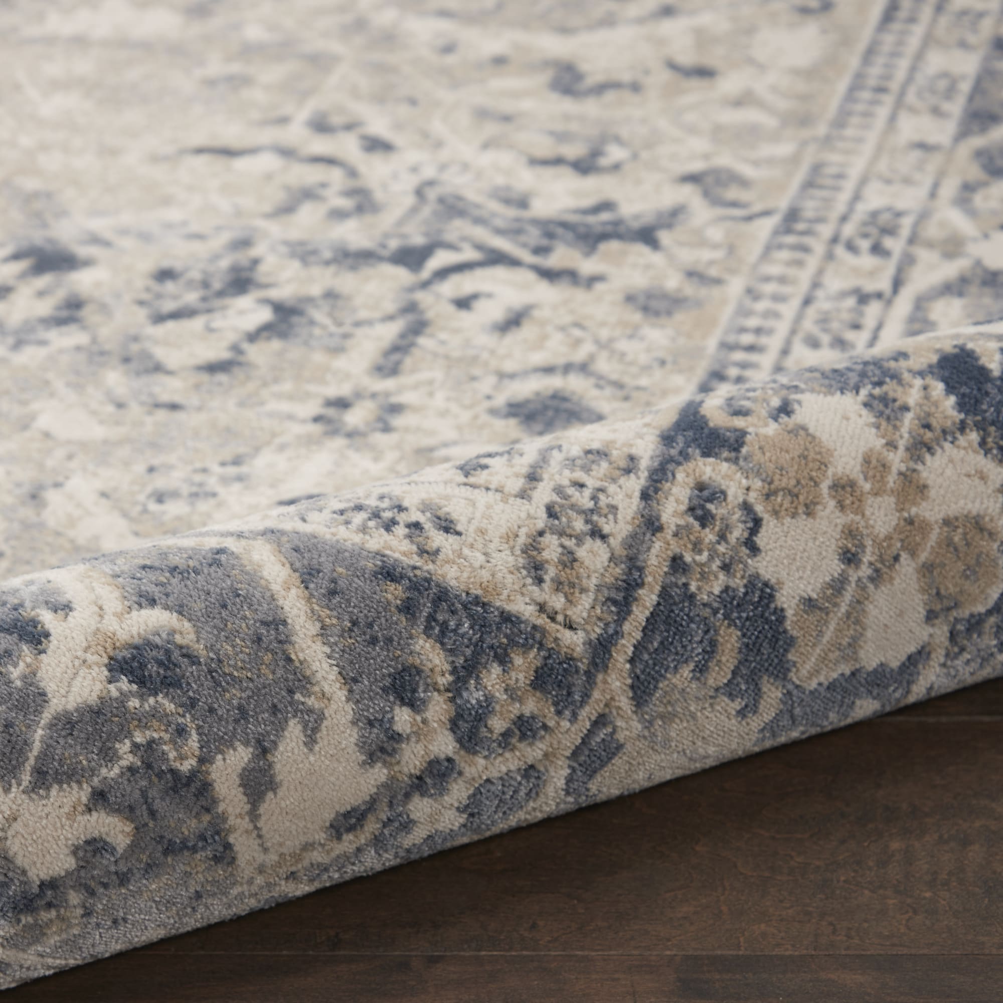 Malta Rug MAI05 Ivory/Blue