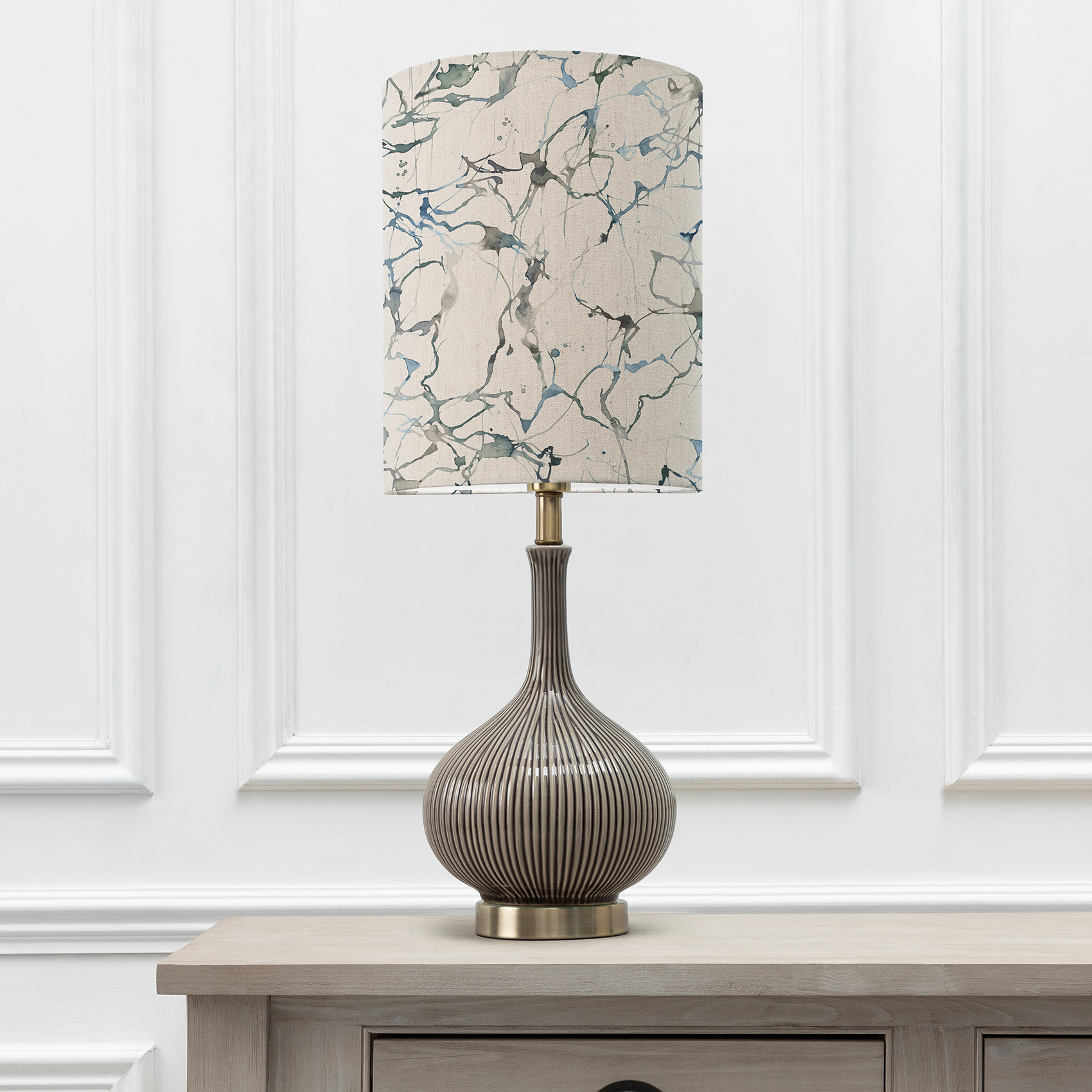 Ursula Silver Lamp