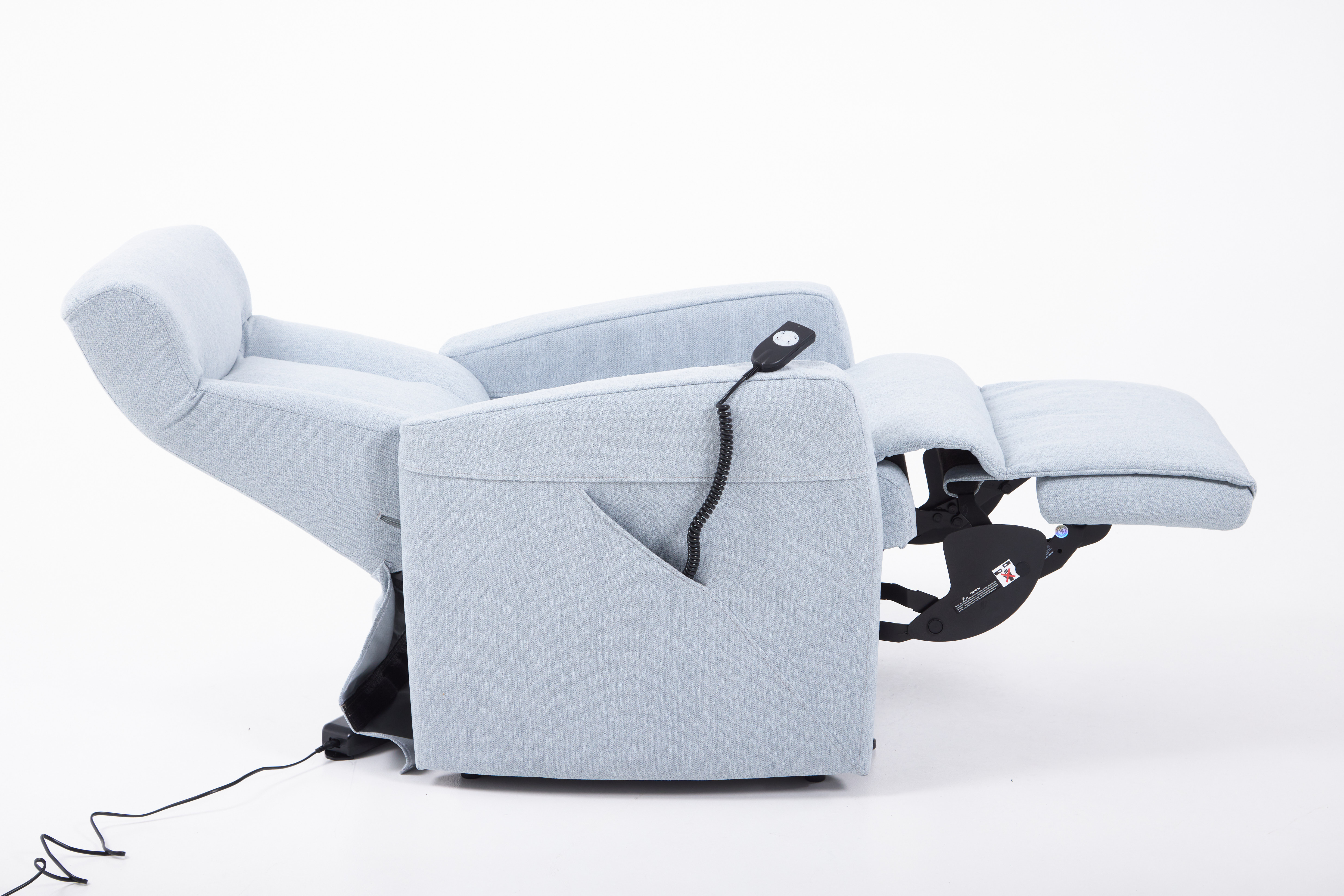 Nordic Spirit Prince Rise and Recline Chair Light Blue