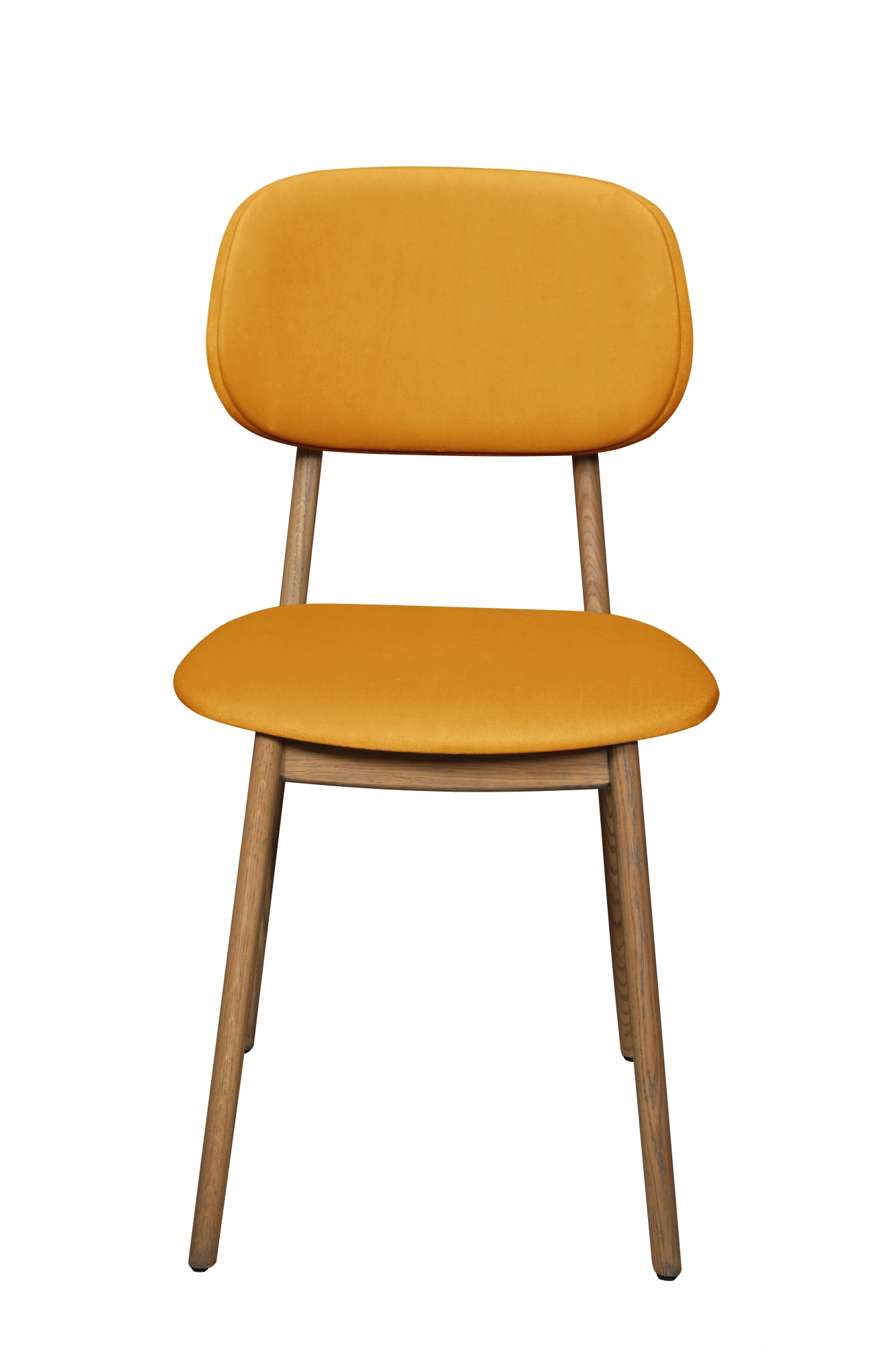 Hugo Saffron Velvet Dining Chair